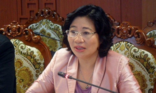 Thứ trưởng Bộ Xây dựng Phan Thị Mỹ Linh.