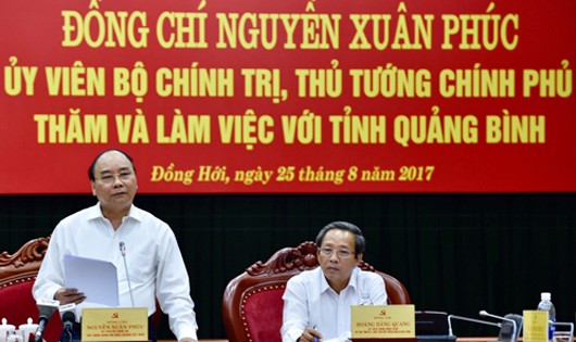 Thủ tướng định hướng đường đến thịnh vượng cho Quảng Bình