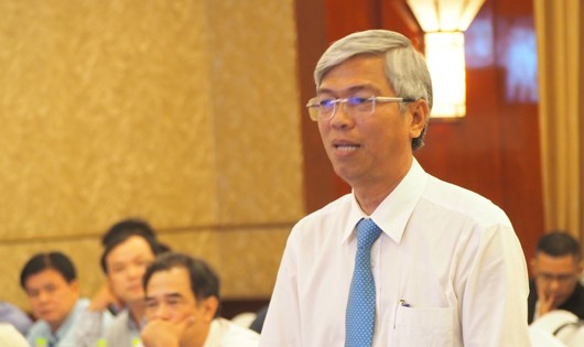 Ông Võ Văn Hoan, chánh văn phòng UBND TP HCM: ừ nay đến năm 2020, Thành phố cần đến 40 tỷ USD để phát triển. Ảnh: Võ Anh Tuấn.