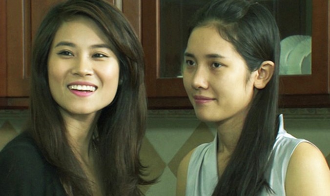 Nguyễn Hà (phải) vào vai Na trong phim 'Hoa cỏ may' phần 3.