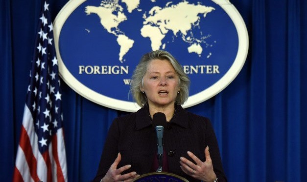 Quyền Trợ lý Ngoại trưởng Mỹ phụ trách Đông Á Susan Thornton. (Ảnh: THX/TTXVN)