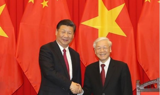 Tổng Bí thư Việt Nam và Trung Quốc trao đổi Thư chúc Năm mới nhân dân hai nước