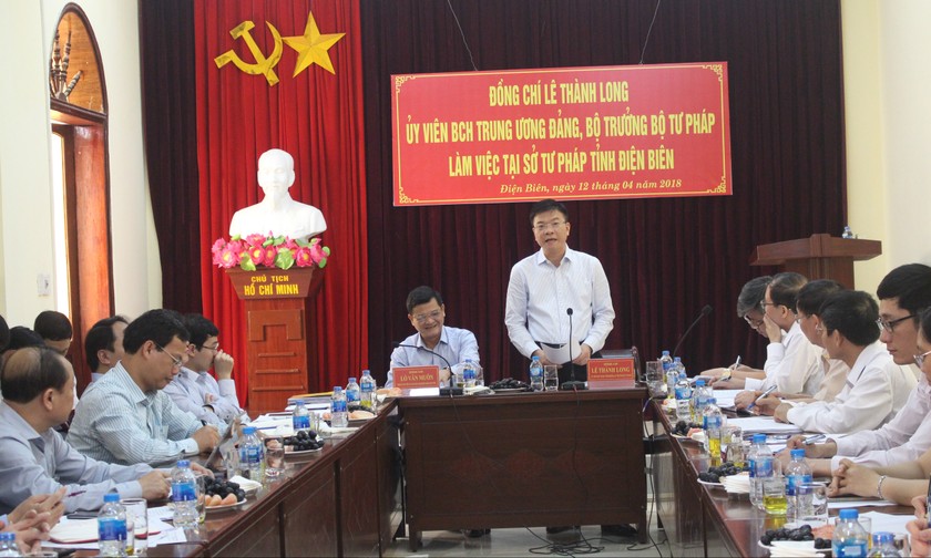 Bộ trưởng Lê Thành Long 'gỡ' khúc mắc cho tư pháp, THADS Điện Biên
