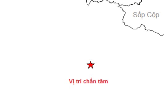 Động đất gần Sốp Cộp, Sơn La