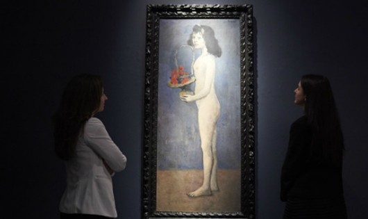 Bức họa bé gái khỏa thân của Picasso gây tranh luận