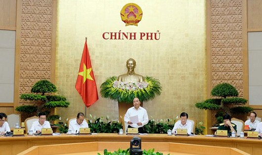 Thủ tướng chủ trì phiên họp Chính phủ thường kỳ tháng 5/2018
