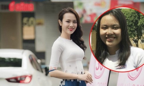 Hoa khôi Ngoại thương từng nặng 90 kg vào chung khảo Hoa hậu Việt Nam 2018