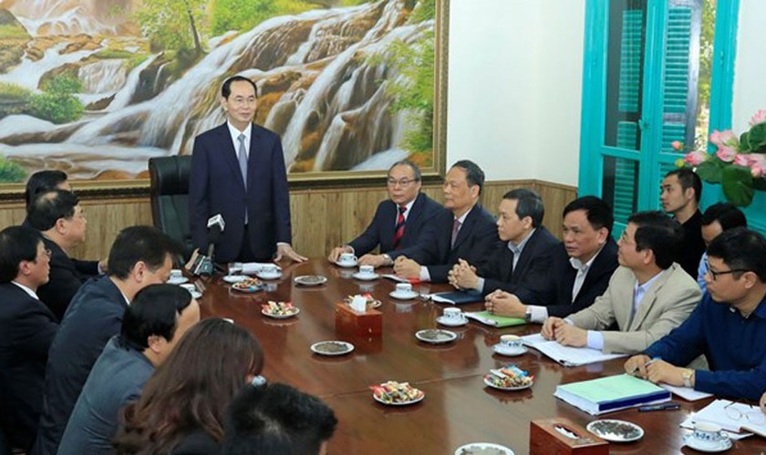 Dấu ấn của Chủ tịch nước Trần Đại Quang trong hoạt động của Ban chỉ đạo cải cách tư pháp Trung ương