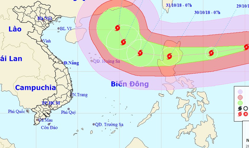 Siêu bão vẫn giật trên cấp 17, Quảng Ninh - Khánh Hòa phải chủ động ứng phó 
