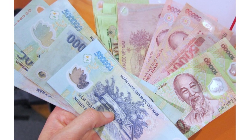 Hình ảnh tiền Việt Nam không được sử dụng một cách tùy tiện. Ảnh minh họa.