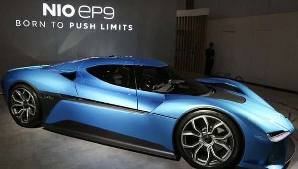 EP9 - một trong những dòng xe hơi chạy điện nổi tiếng của hãng NIO.