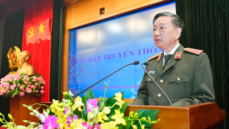 Đại tướng Tô Lâm nói về sức mạnh hiệp đồng tác chiến giữa công an và quân đội
