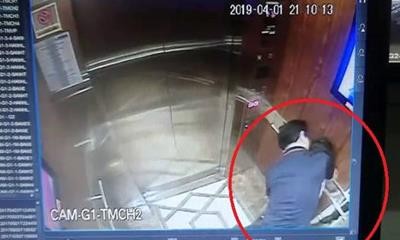 Phẫn nộ cảnh người đàn ông sàm sỡ bé gái trong thang máy ở TP HCM