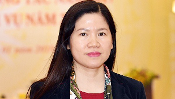 Tân Phó Chủ nhiệm Văn phòng Chính phủ Mai Thị Thu Vân.