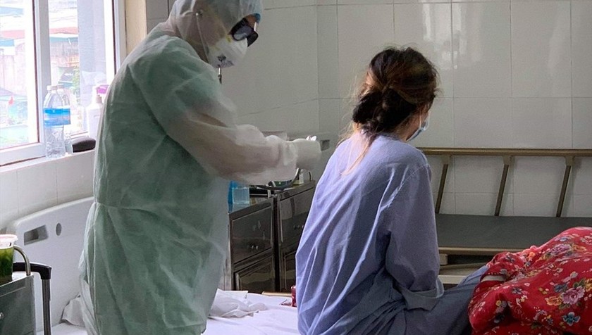 BN 50 đang được điều trị tại Bệnh viện số 2, TP Hạ Long, tỉnh Quảng Ninh.