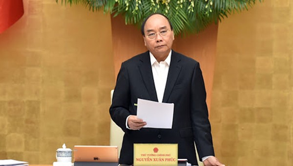 Thủ tướng Nguyễn Xuân Phúc. Ảnh: VGP News.