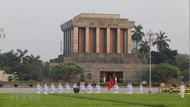 Lăng Chủ tịch Hồ Chí Minh. (Ảnh: Anh Tuấn/TTXVN)