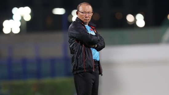 Huấn luyện viên của đội tuyển Việt Nam Park Hang-seo. Ảnh: Hoàng Linh - PvTTXVN tại UAE.