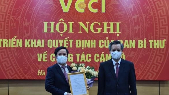 Ông Phạm Tấn Công được điều động, bổ nhiệm làm Bí thư Đảng đoàn VCCI