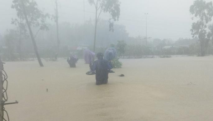 Ngập lụt do bão số 5. Ảnh: Văn phòng thường trực Ban chỉ đạo quốc gia về phòng chống thiên tai.