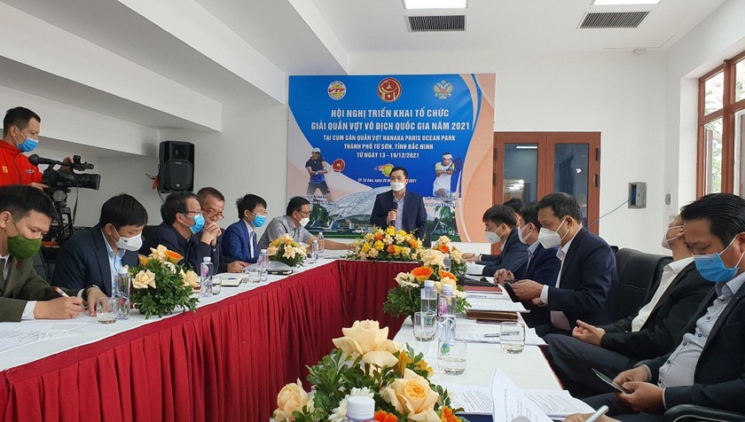 Giải quần vợt vô địch Quốc gia chính thức diễn ra ngày 13/12 tại Bắc Ninh