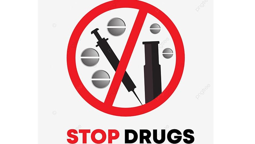 Hãy nói không với ma túy. Hình minh họa từ Internet.