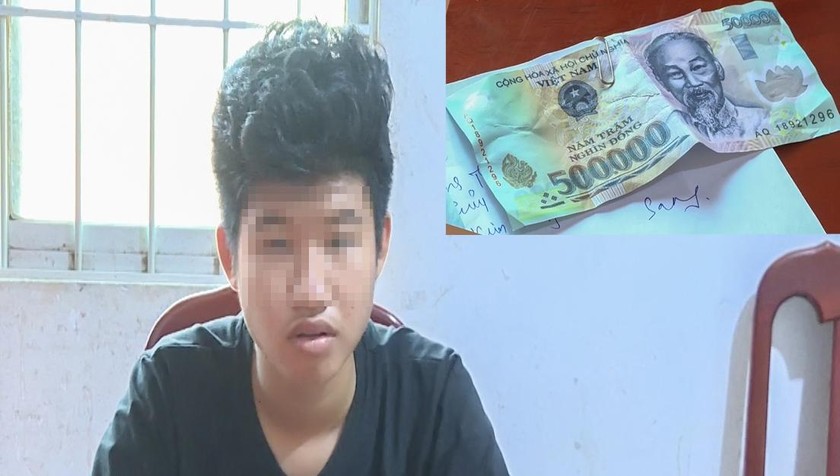 Thiếu niên TP HCM mua tiền giả về tỉnh lừa nhiều người dân đổi tiền thật
