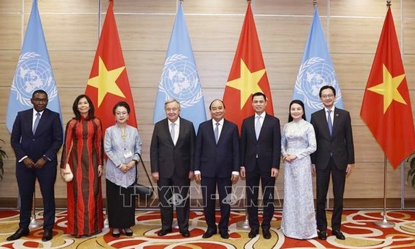 Kỷ niệm trọng thể 45 năm Việt Nam gia nhập Liên hợp quốc