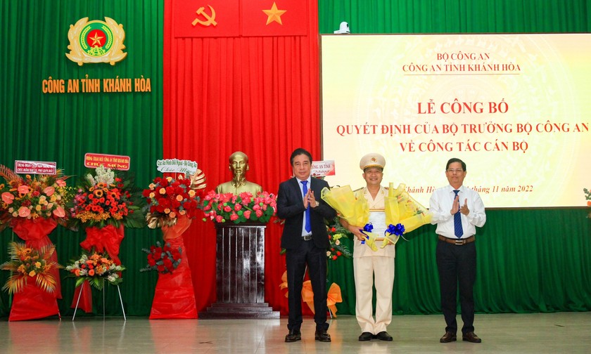 Bổ nhiệm Phó giám đốc Công an tỉnh Khánh Hòa