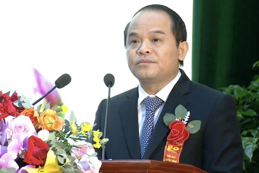 Ông Nguyễn Quốc Đoàn - Bí thư Tỉnh ủy Lạng Sơn tại lễ kỷ niệm