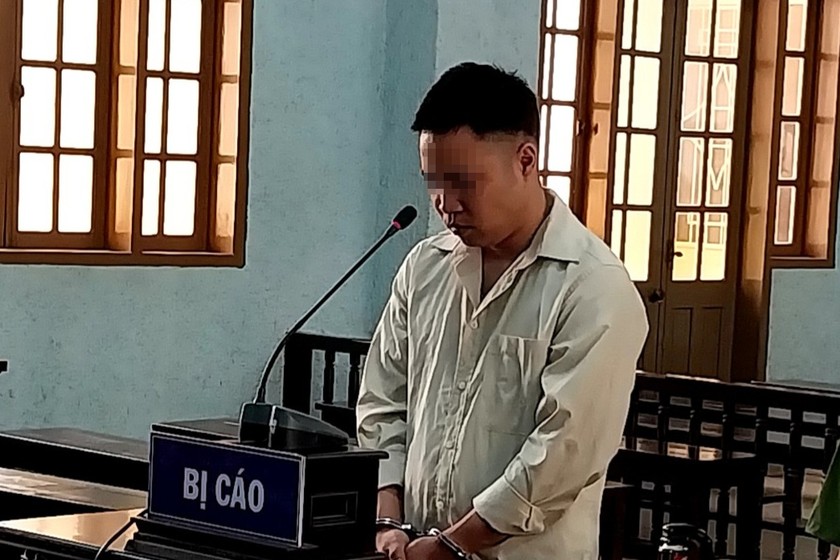 Bị cáo Tuấn lãnh 12 năm tù về tội "Lừa đảo chiếm đoạt tài sản".