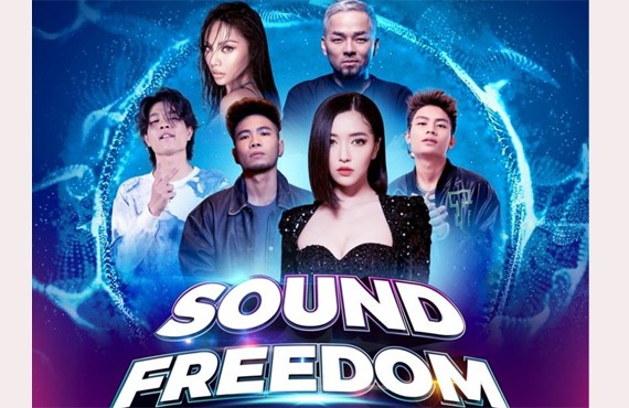 Dàn nghệ sĩ hot góp mặt trong Sound Freedom by VinaPhone tối 30.9 tại Quảng trường Nhà hát Hải Phòng.
