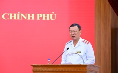 Tổng Thanh tra Chính phủ Đoàn Hồng Phong phát biểu tại hội nghị