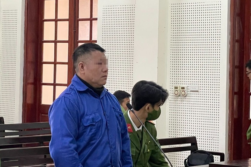 Bị cáo Xồng Bá Xuân tại phiên xét xử.