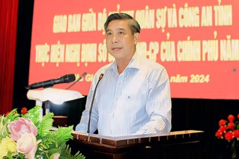 Ông Đồng Văn Thanh - Chủ tịch UBND tỉnh Hậu Giang đánh giá cao tinh thần trách nhiệm, sự đóng góp của ngành quân sự và công an trong việc xây dựng đảm bảo quốc phòng, an ninh.