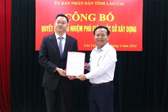 Chủ tịch huyện Bát Xát được điều động giữ chức Phó Giám đốc Sở Xây dựng Lào Cai