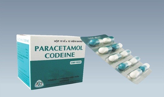 Thuốc Paracetamol bán nhan nhản trên thị trường có chứa chất gây nghiện Codeinne.