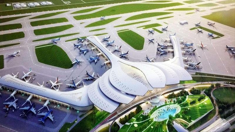 Phối cảnh sân bay Long Thành (nguồn: Internet).