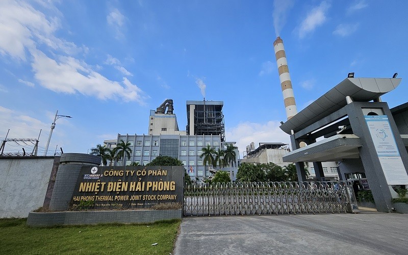Trụ sở Công ty CP Nhiệt điện Hải Phòng.