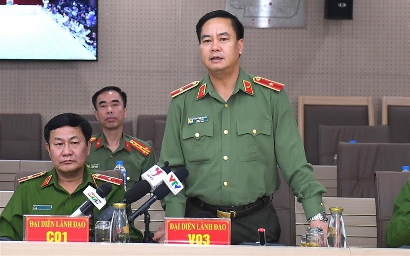 Thiếu tướng Phạm Công Nguyên, Cục trưởng Cục Pháp chế và cải cách hành chính, tư pháp, Bộ Công an (Ảnh: BCA).