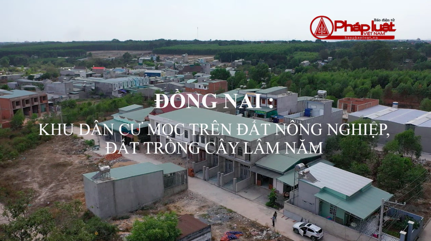 Đồng Nai: Khu dân cư khổng lồ mọc trên đất nông nghiệp tại Đồng Nai 