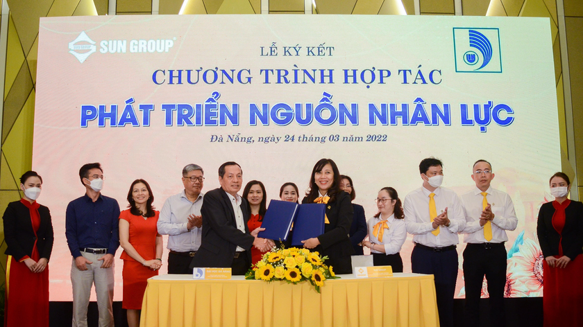 Tập đoàn Sun Group và Sở LĐTB & XH TP Đà Nẵng hai bên hợp tác ký kết 