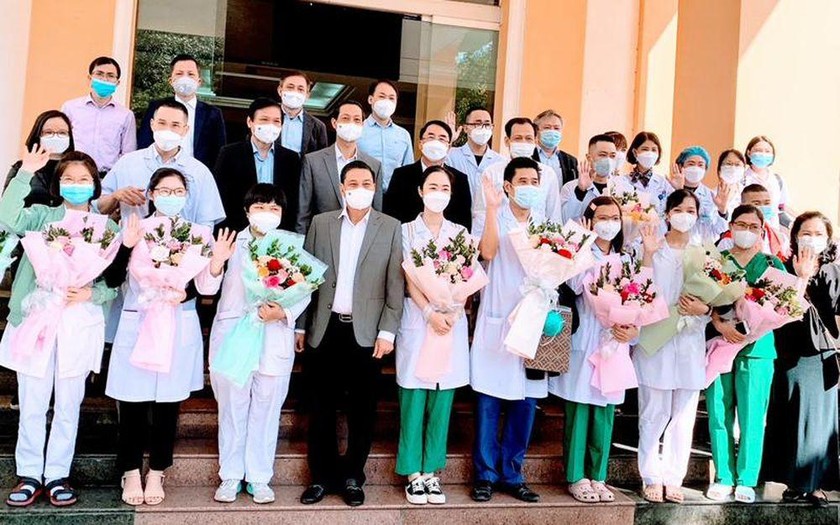50 cán bộ y tế thành phố Hải Phòng, lên đường hỗ trợ tỉnh Tây Ninh phòng, chống dịch COVID-19. 