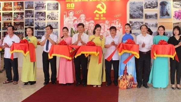 Khai mạc triển lãm "Đảng bộ tỉnh Hải Dương - 80 năm xây dựng và phát triển"