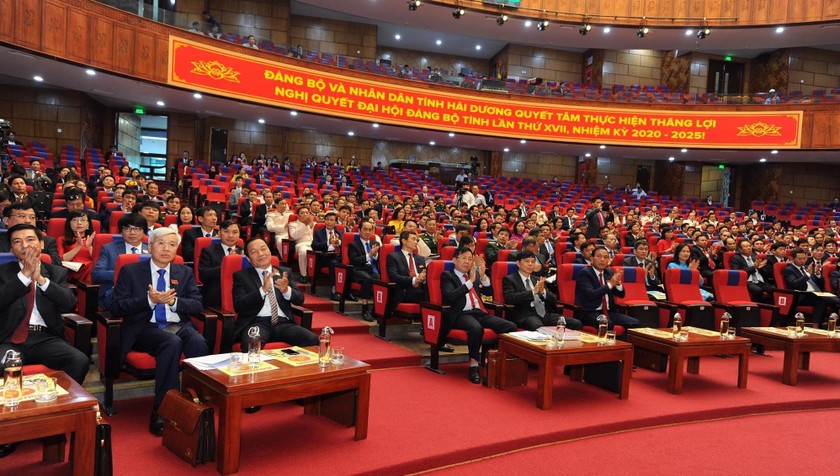 Đại hội Đảng bộ tỉnh Hải Dương lần thứ XVII