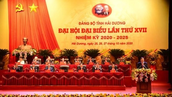 Khai mạc Đại hội đại biểu Đảng bộ tỉnh Hải Dương lần thứ XVII.