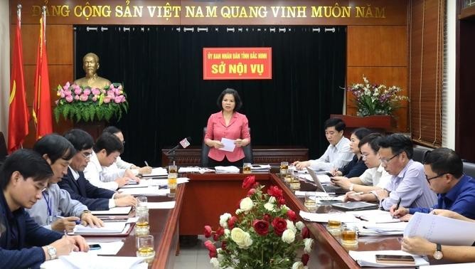 Chủ tịch UBND Bắc Ninh làm việc với Hội đồng thi tuyển giáo viên năm 2020.