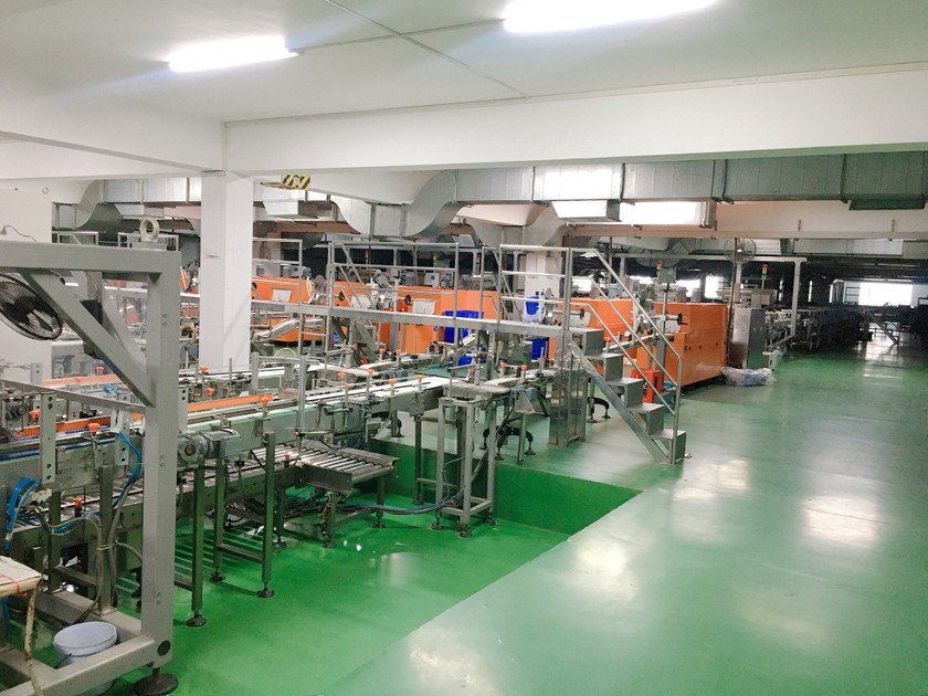 Hệ thống tự động hoá bằng robot được Công ty Long Hải đưa vào trong vận hành sản xuất