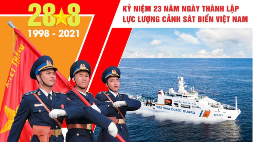 Cảnh sát biển Việt Nam.