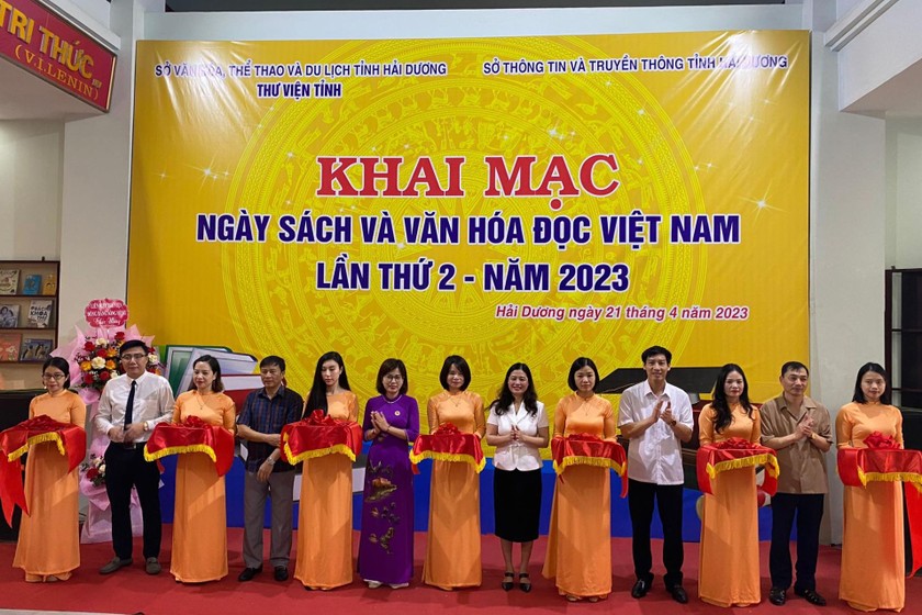 Ngày sách và văn hoá đọc Việt Nam được Hải Dương tổ chức từ ngày 21/4 - 1/5.